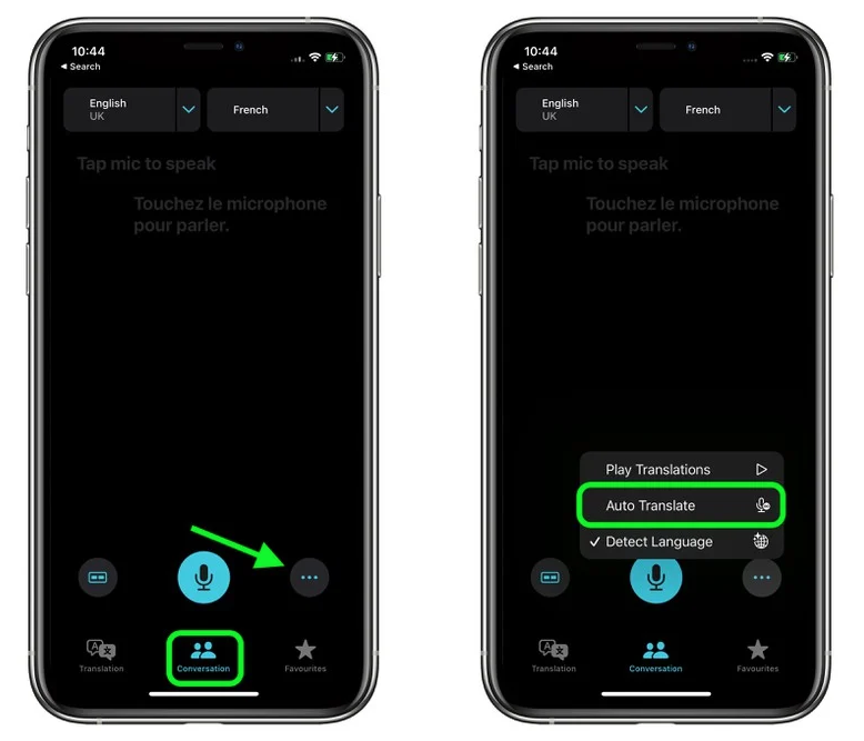 察雅苹果手机维修分享iOS 15 “翻译” App 新改进 